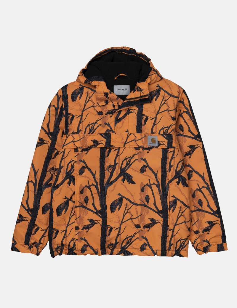 CARHARTT WIP Carhartt Nimbus Pullover - Camo Tree Orange | Garmentory
