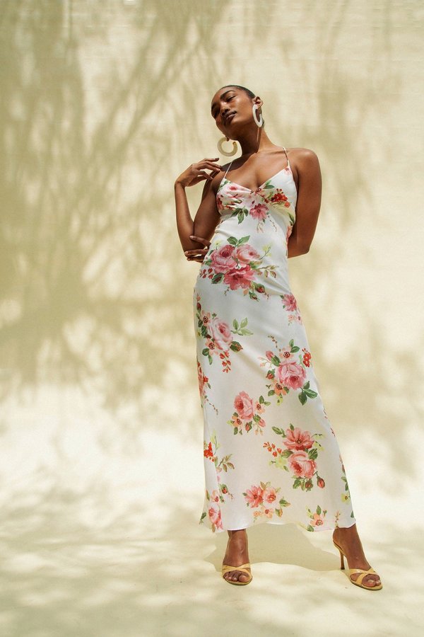 The Line By K Florence Dress - Pink Floral