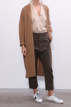 Nili Lotan Joey Top - Ivory/ Mustard Nili Lotan Joey Top - Ivory/ Mustard