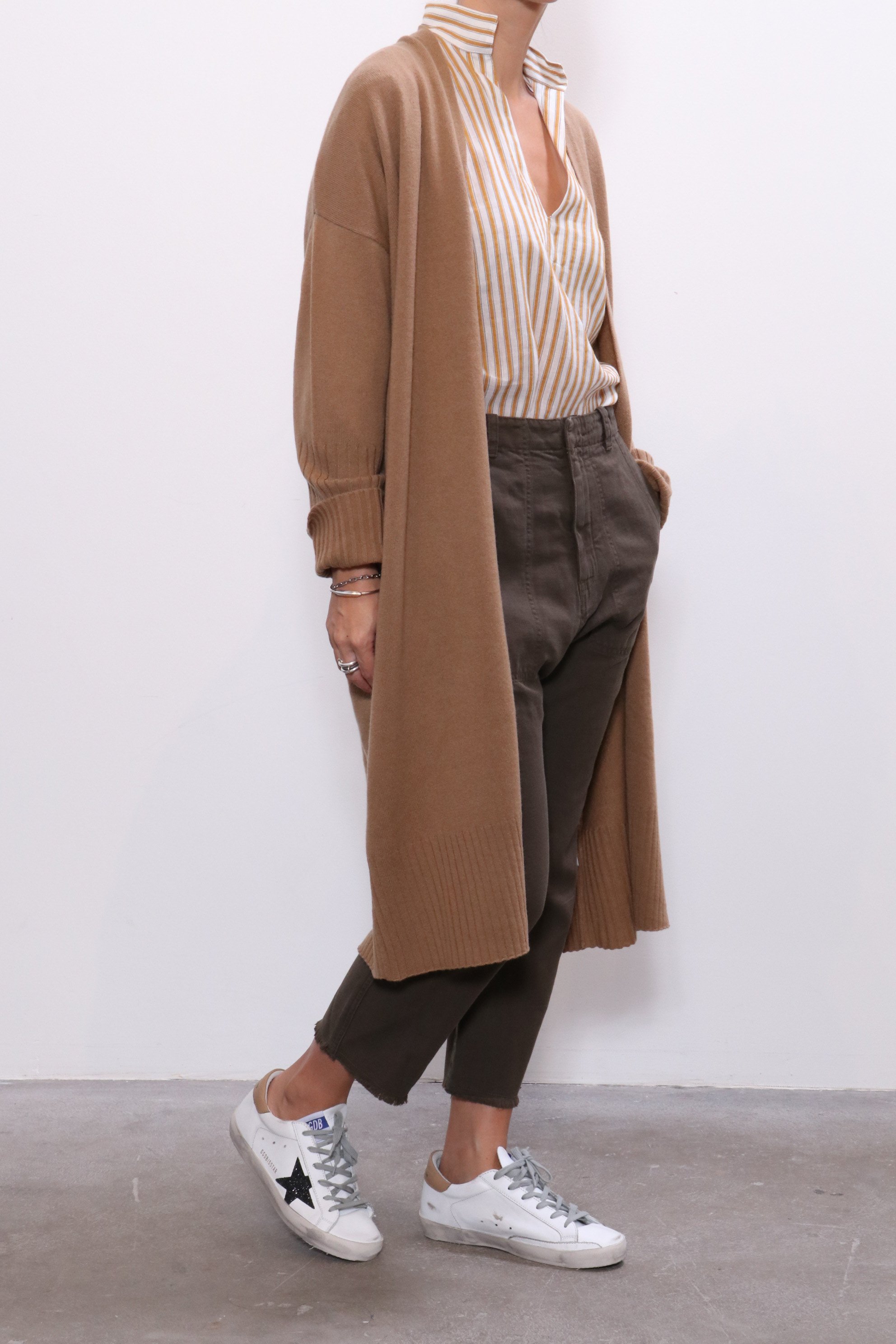 Nili Lotan Makenna Cardigan - Camel 
