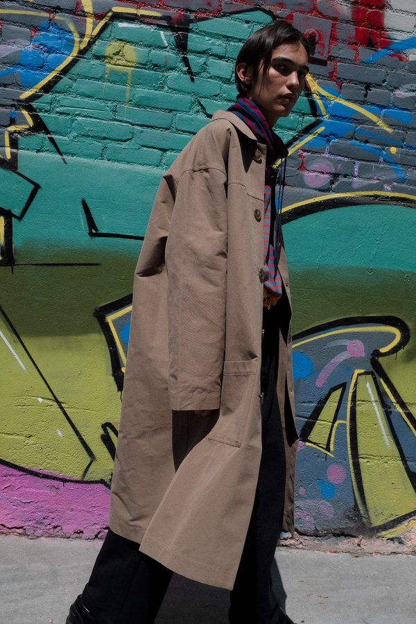 Martine Rose Caretaker Coat - Brown | Garmentory