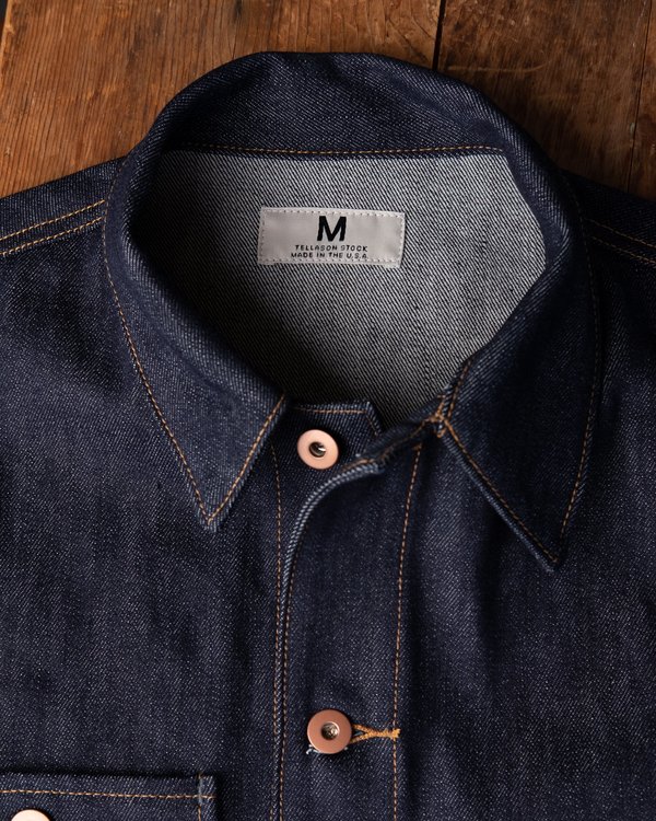 tellason stock coverall jacket