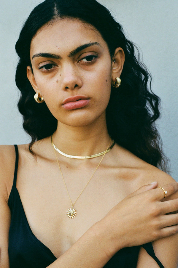 Eyland Douro choker necklace - gold Eyland Douro choker necklace - gold