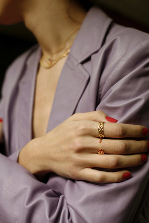 Eyland Masson ring - gold Eyland Masson ring - gold