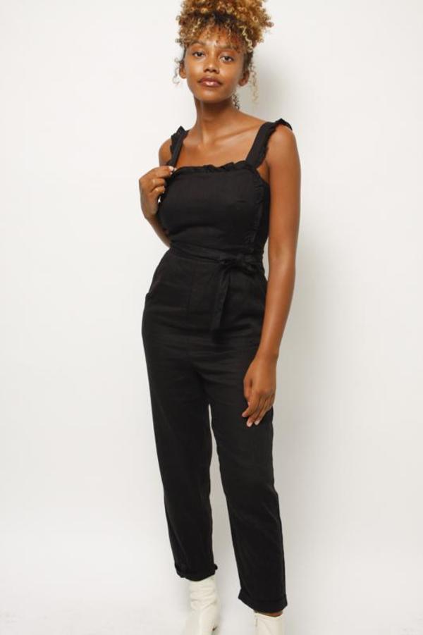 lush black jumpsuit