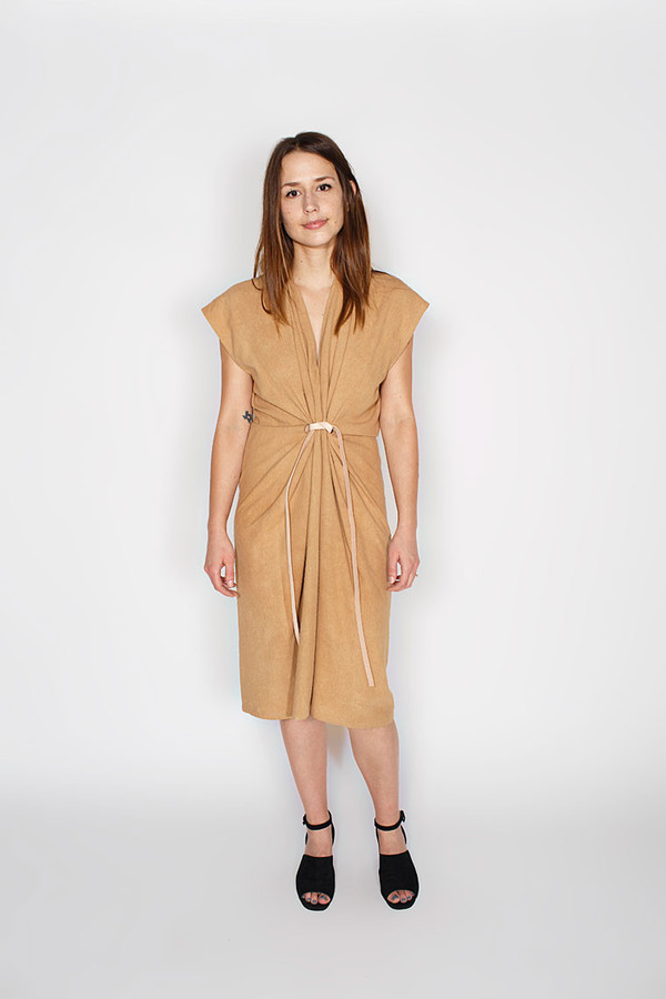 knee length dresses for ladies Tempest Cowl Neck Maxi Dress main image 1