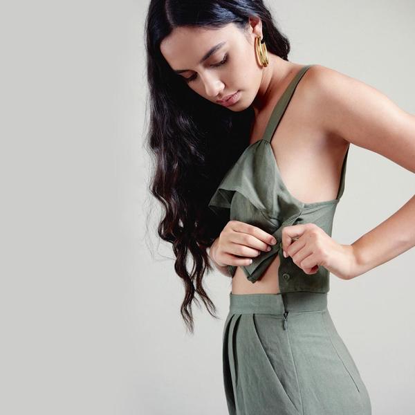 First Rite Ruffle Tank First Rite Ruffle Tank