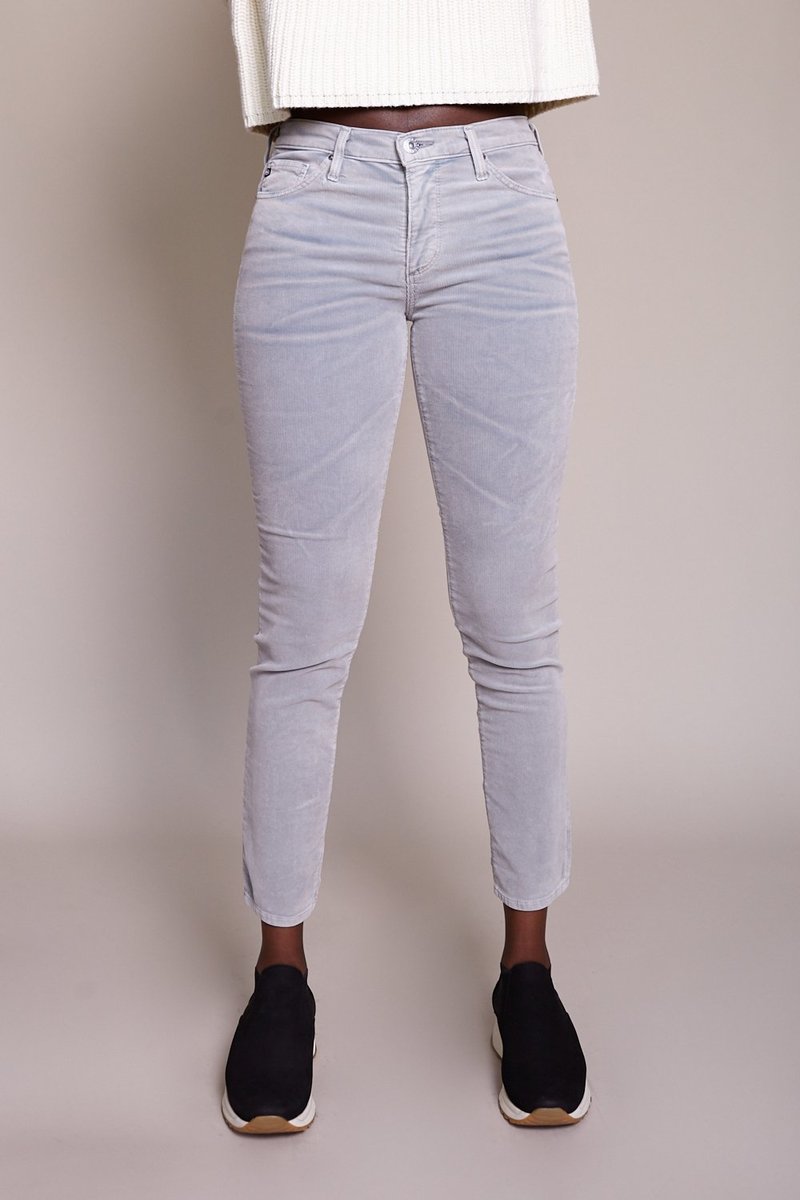 AG Jeans Prima Ankle Cord Pants - Neu Wave
