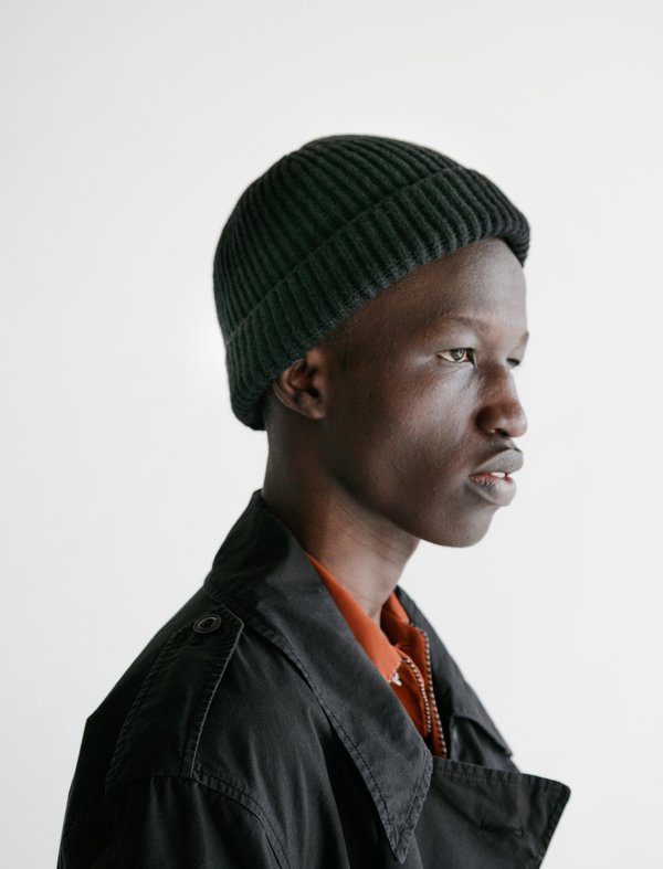 Lemaire Rib Hat - Black | Garmentory
