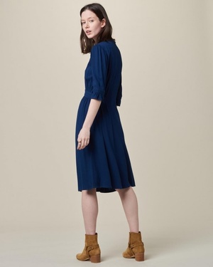 Sessun Nora Dress - Amiral Nora | Garmentory