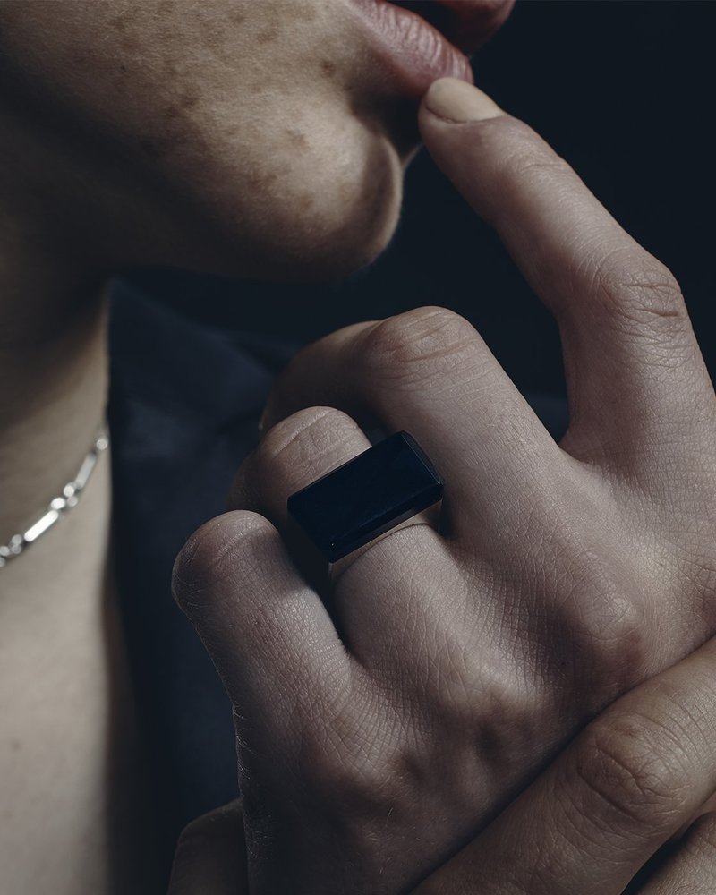 Lacar Large Factory Ring - Silver