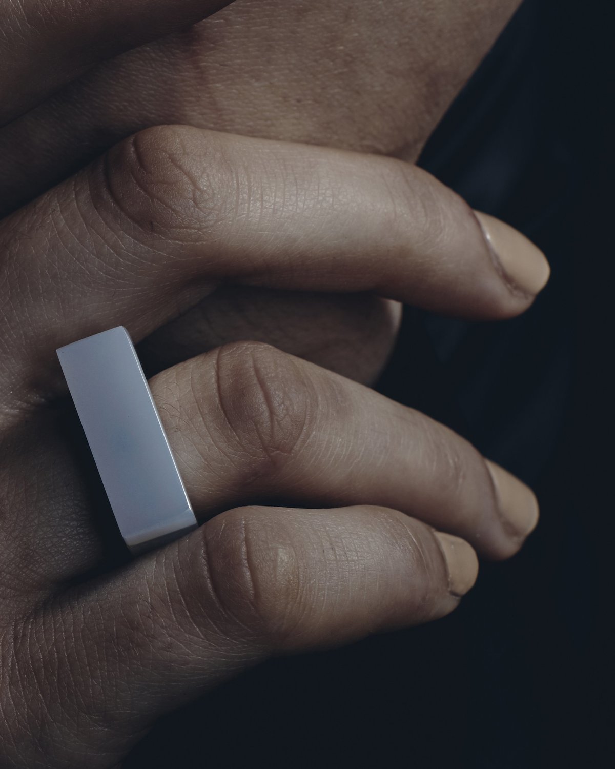 Lacar Large Factory Ring - Silver - Image 4 of 5