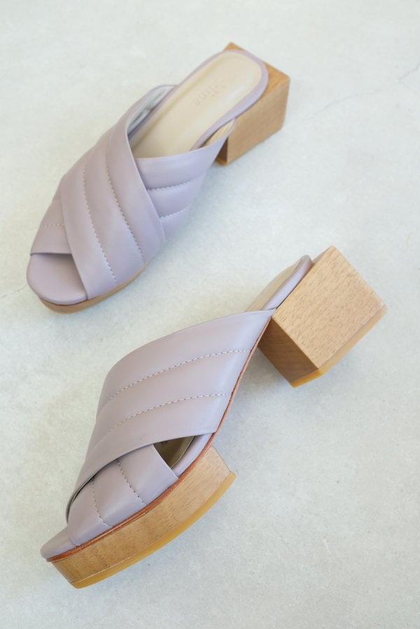 Beklina Matisse Criss-cross Platform Slide - Pastille Beklina Matisse Criss-cross Platform Slide - Pastille