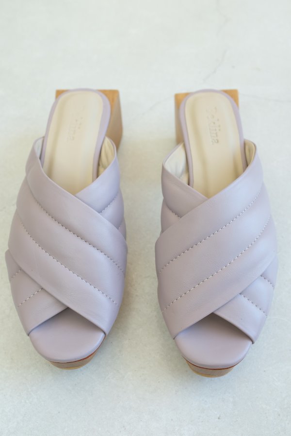 Beklina Matisse Criss-cross Platform Slide - Pastille Beklina Matisse Criss-cross Platform Slide - Pastille