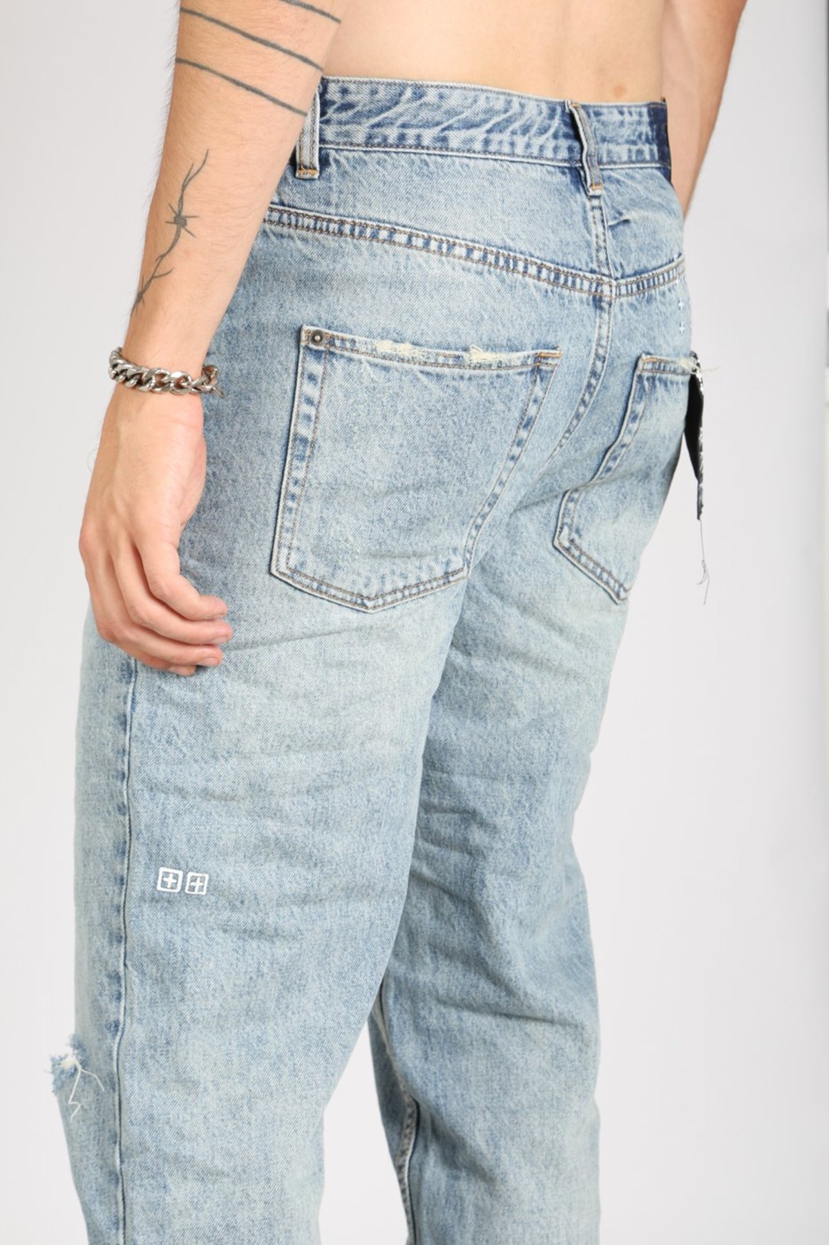 Ksubi Bullet Jean Skream Thrashed