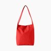 Poketo Minimal Linen Tote - Red - Thumbnail 5