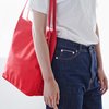 Poketo Minimal Linen Tote - Red - Thumbnail 3