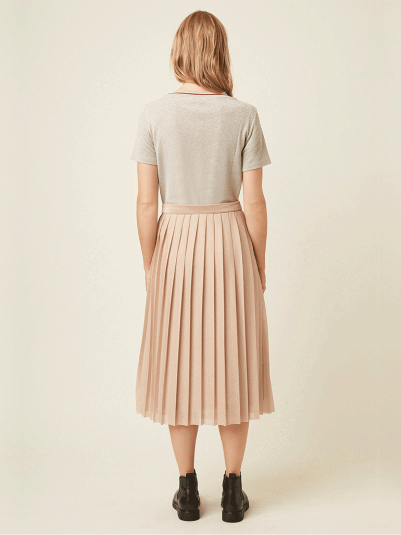 Great Plains Pia Skirt - Rose Gold
