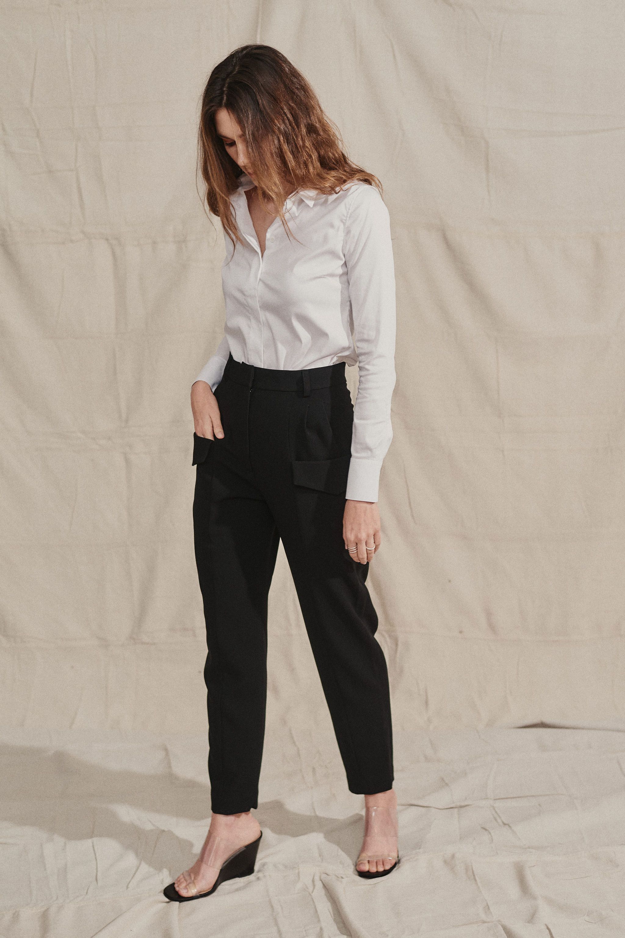 RACHEL COMEY ANNEX PANT Black Garmentory