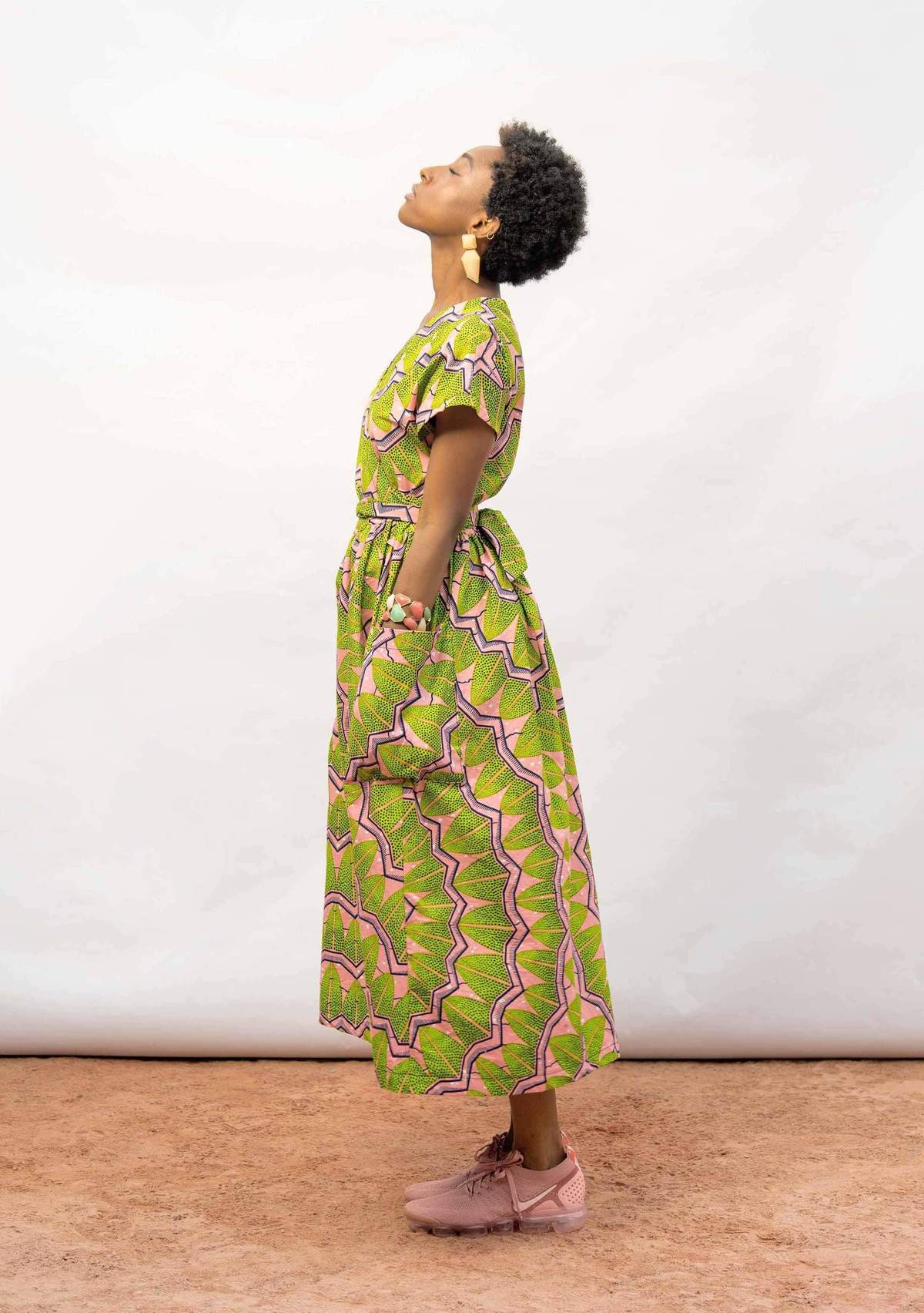 wrap midi cocktail dress Misty Wrap Midi Dress