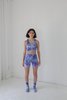 KkCo Cycle Short - Grape Tie Dye - Thumbnail 1