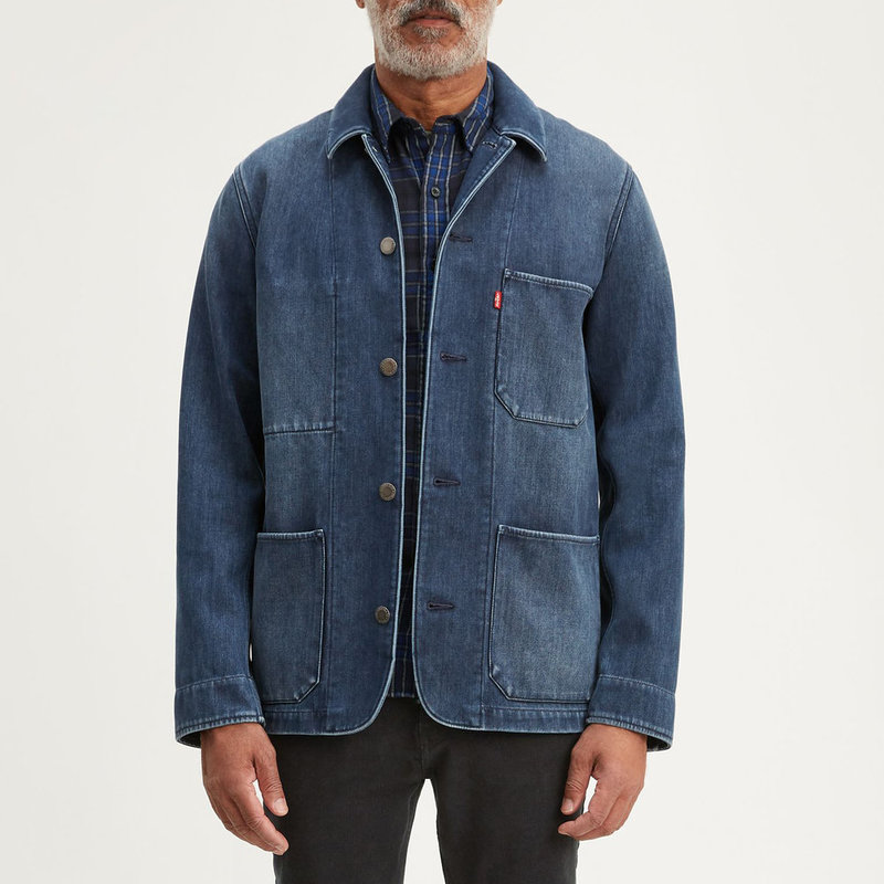 Levi's Premium Engineer's Coat 2.0 - Denim Stone | Garmentory