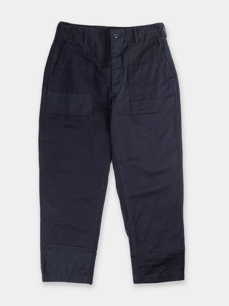 Engineered Garments Fatigue Pant Cotton Heavy Twill Dk.Navy Garmentory