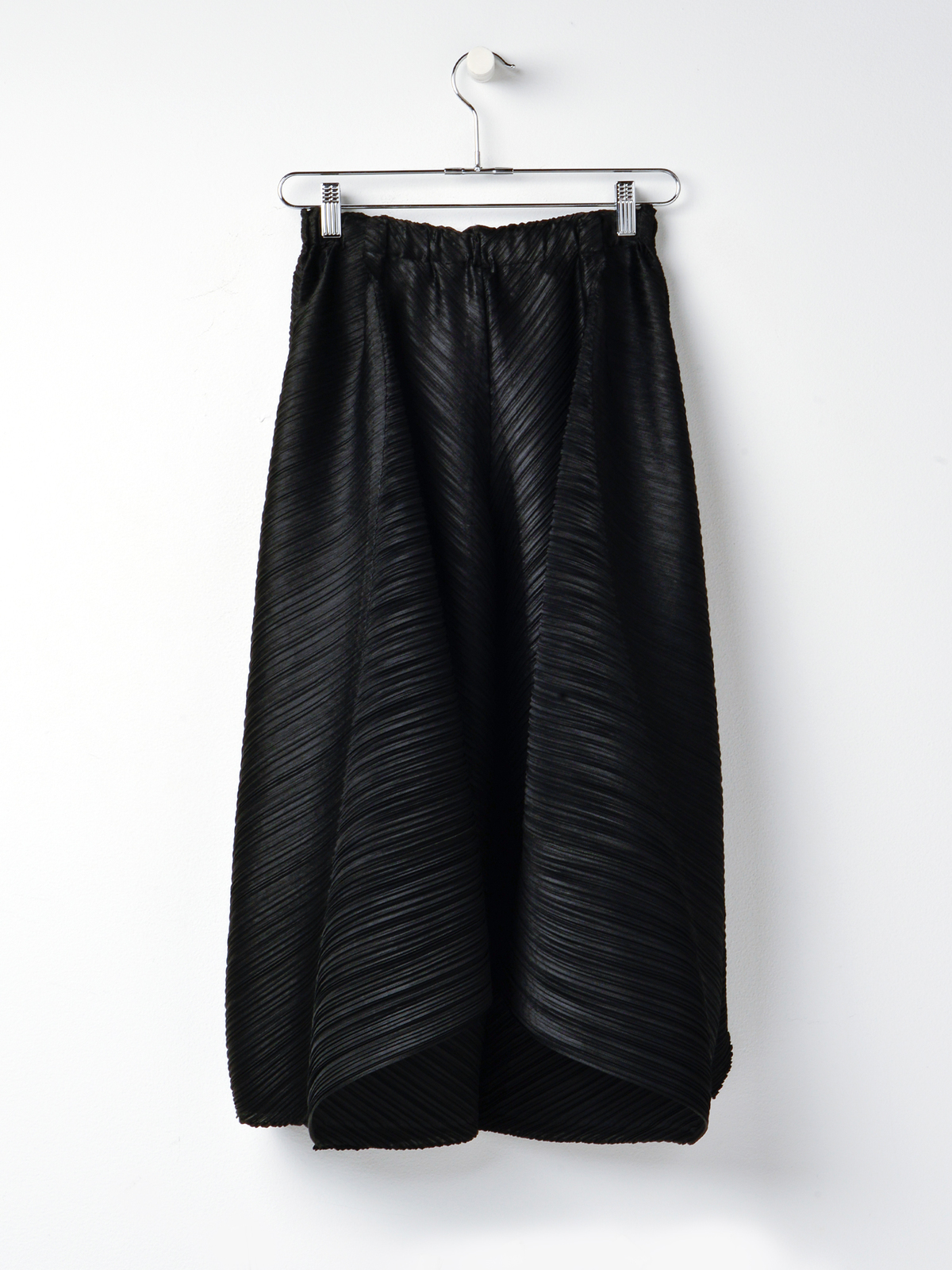 PLEATS PLEASE ISSEY MIYAKE POLYGON SKIRT - BLACK | Garmentory