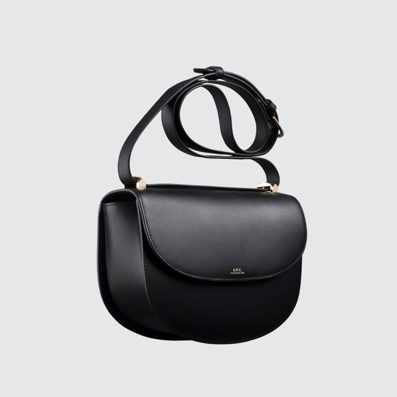 【送料&関税込】A.P.C. Hobo Geneve Genève bag - Smooth, shiny leather - A.P.C. Accessories