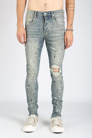 Purple Brand P002 Denim - Mid-Indigo 