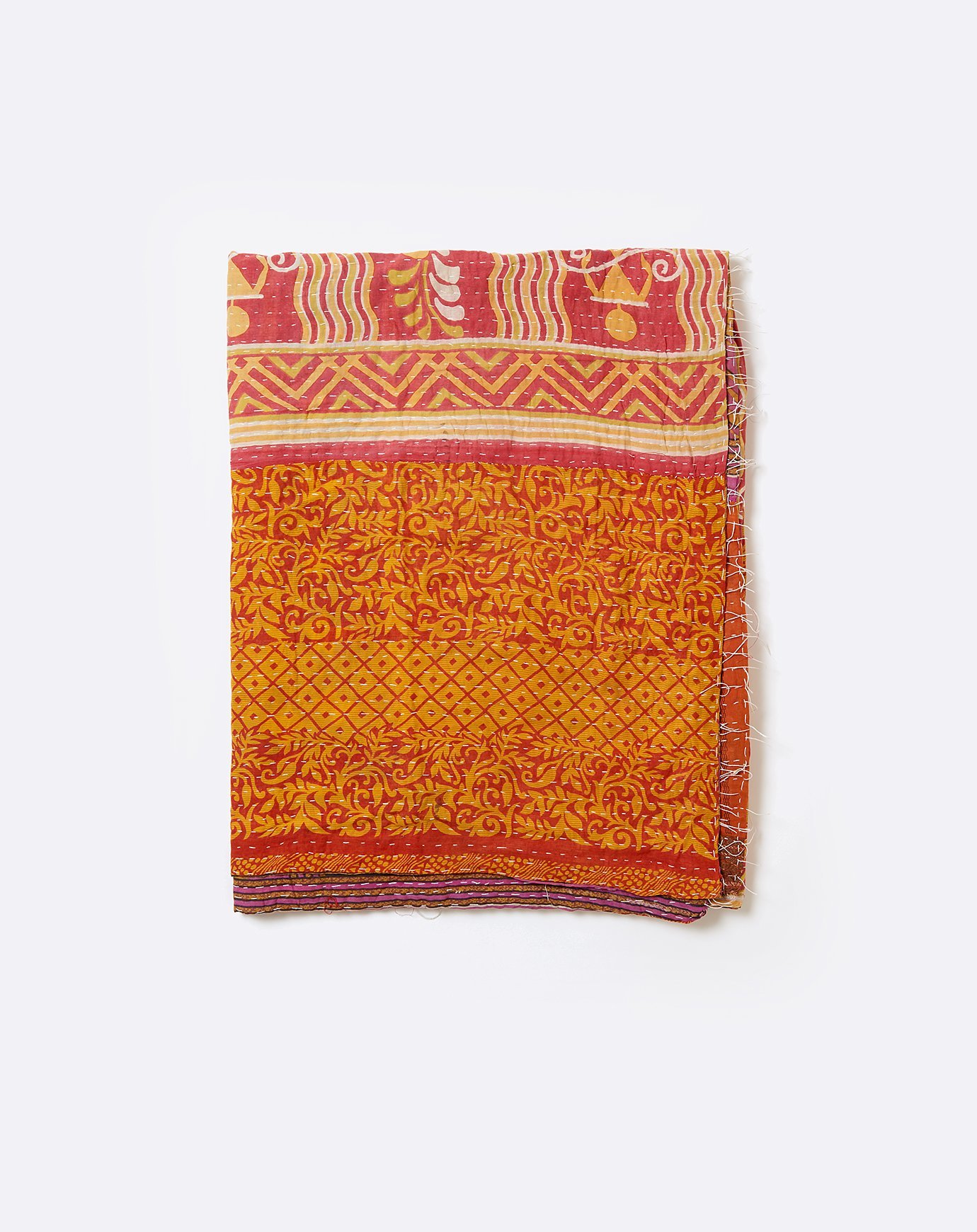 Vintage Kantha Throw IV Garmentory
