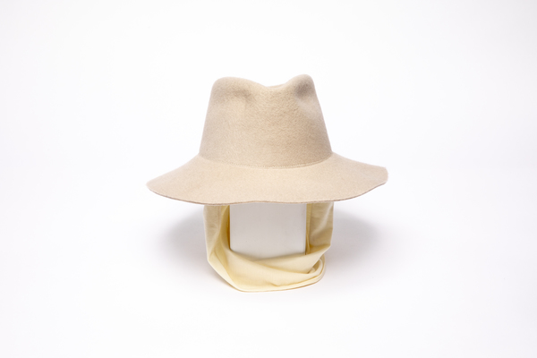 Clyde Short Brim Pinch Hat W. Neck Shade Clyde Short Brim Pinch Hat W. Neck Shade