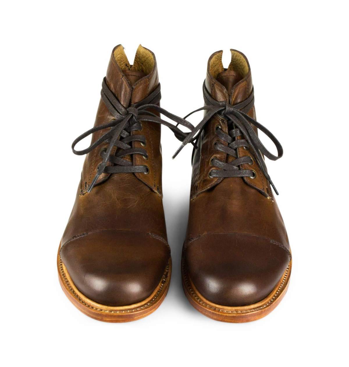 Sutro Alder Leather Men\'s Boots in Honey Sutro Footwear Alder Boot Honey - YouTube main image 2