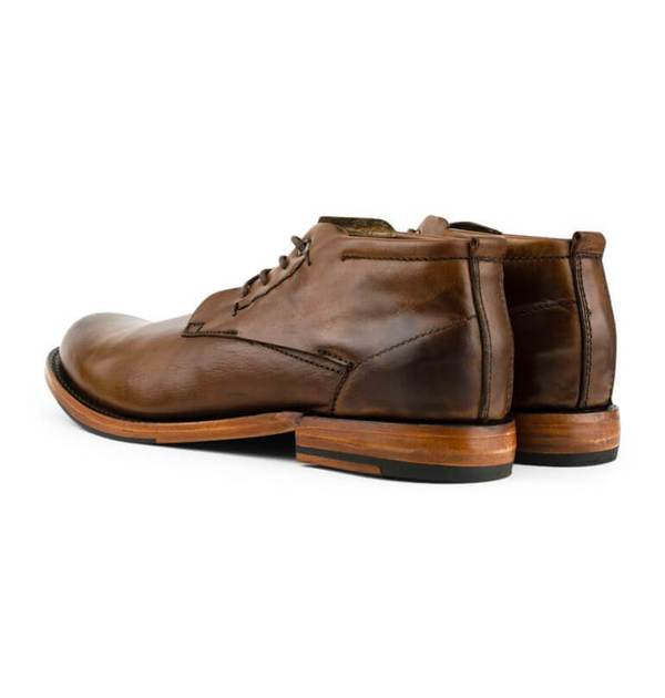Sutro Boots Mens 10.5 D Lee Chukka Honey Brown Leather Lace Up Shoes Classic Chukka Boots- Wooden by Lethato main image 4