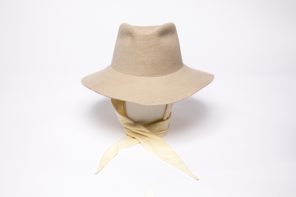 Clyde Short Brim Pinch Hat W. Neck Shade Clyde Short Brim Pinch Hat W. Neck Shade