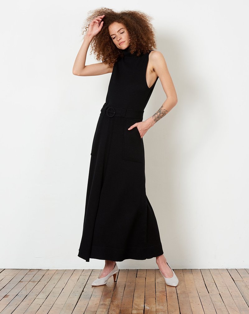 Mara Hoffman Elle Dress - Black | Garmentory