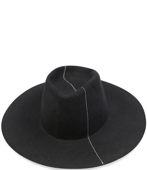 Reinhard Plank Wide Brim Hat - Black Reinhard Plank Wide Brim Hat - Black