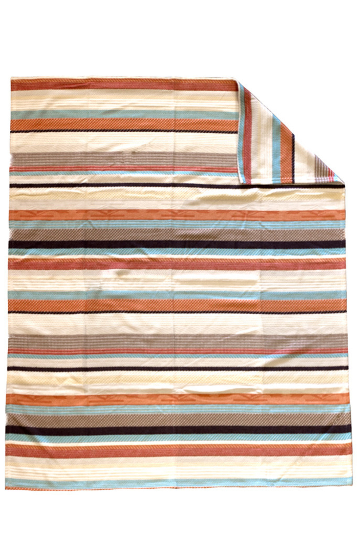 Pendleton Chimayo Jacquard Throw Coral Garmentory