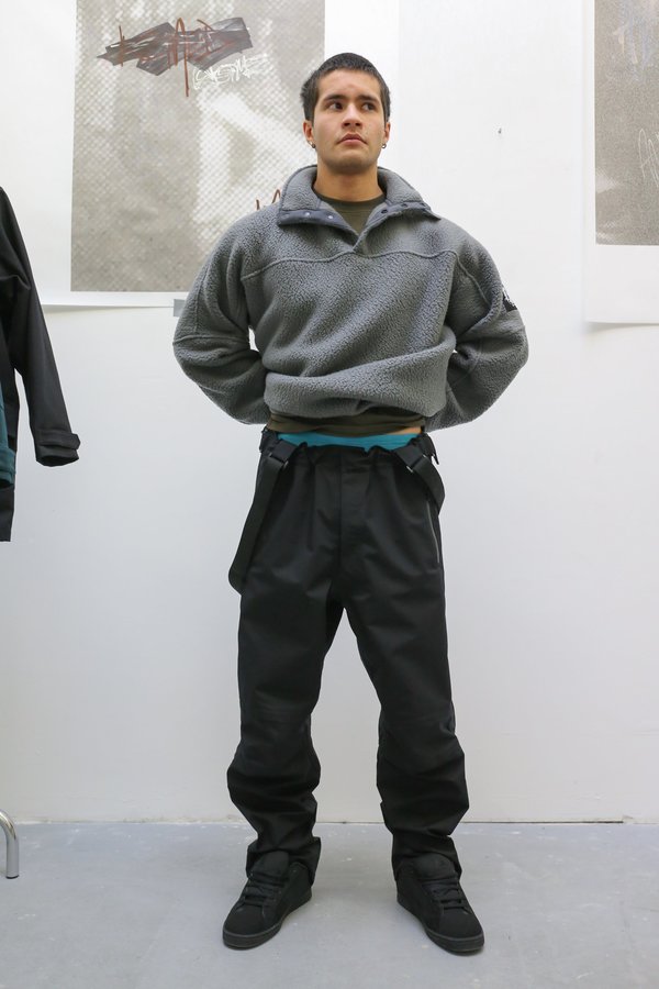 【最終価格】GR10K POLARTEC FLEECE /_J.L-A.L_ GR10K Polartec Fleece High Neck Jumper - Black | Garmentory