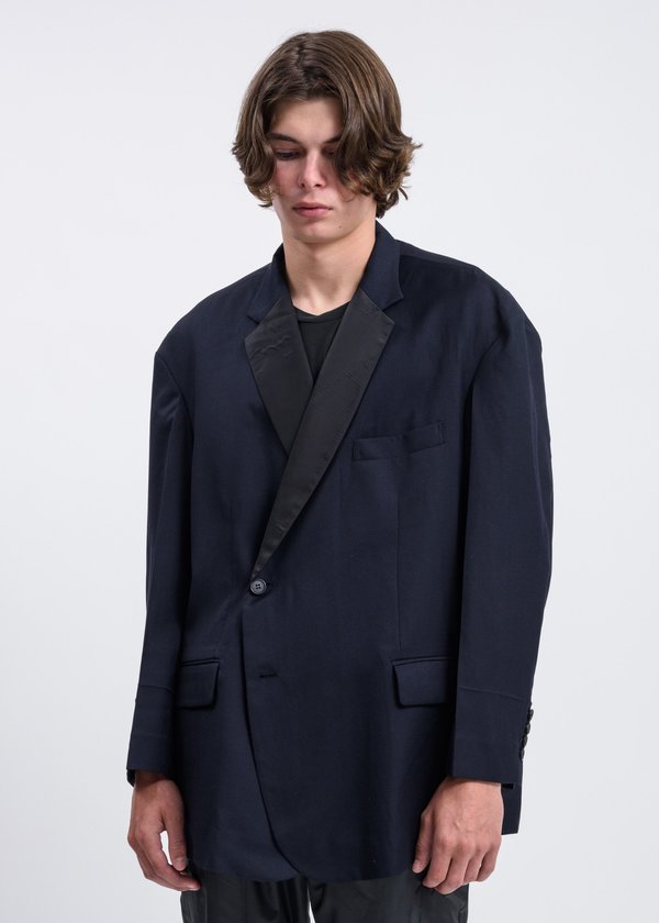 we11done Oversized Jacket - Navy 