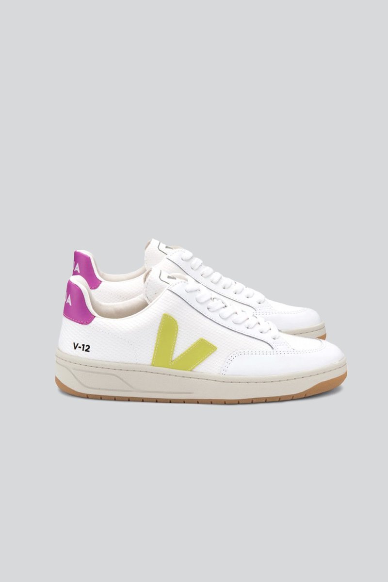 Ultraviolet Jaune Fluo Campo White Ultraviolet Veja VEJA V-12