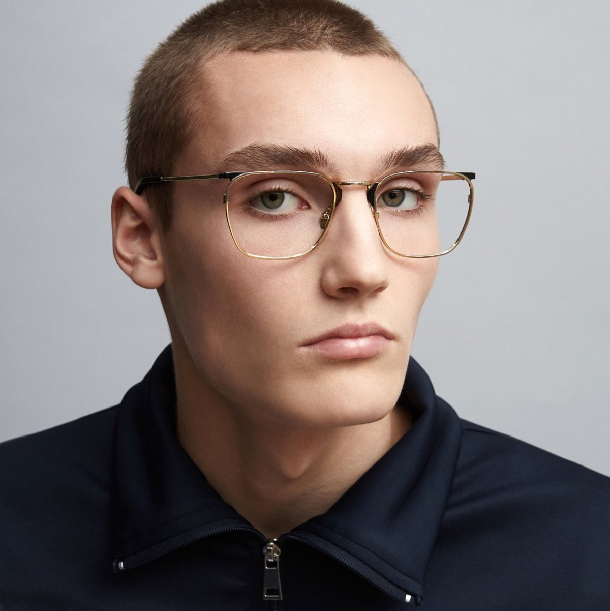 Zanzan Libero Eyewear - Gold | Garmentory display picture 3