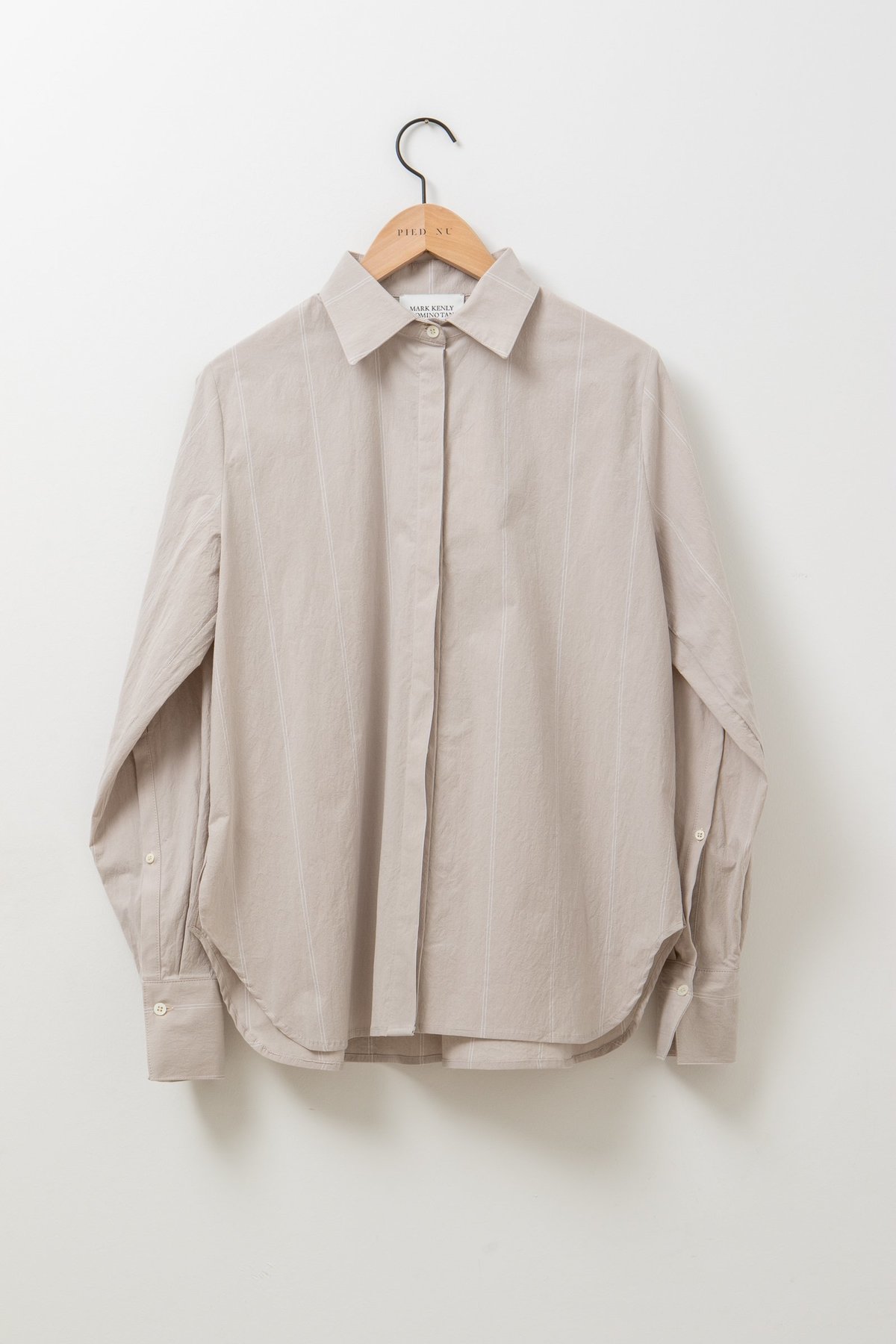 Mark Kenly Domino Tan Bellis Stripe Top - Image 1 of 2