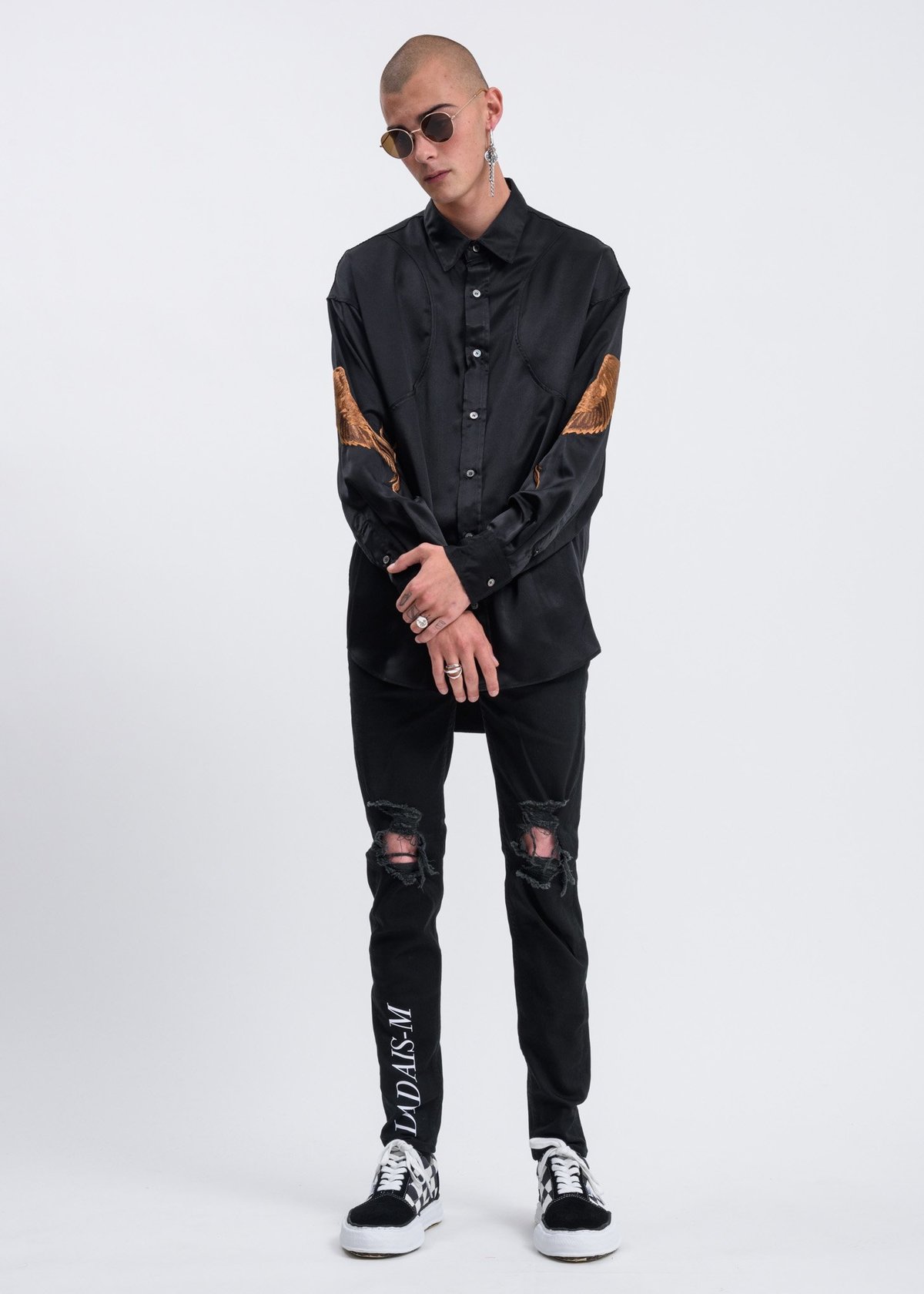 ジャケット・アウター CHRISTIAN DADA Feather Enbroidery JKT ジャケット・アウター CHRISTIAN DADA Feather Enbroidery JKT