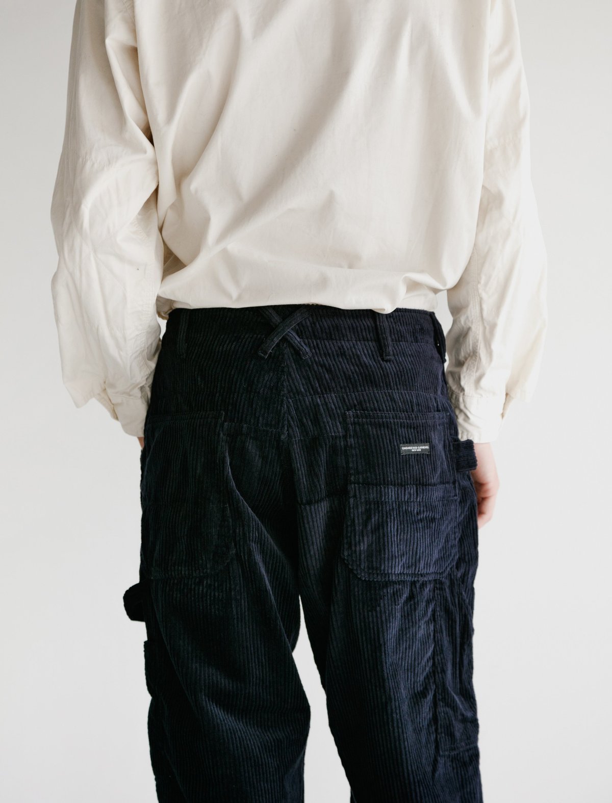 パンツ Painter Pant - 6w Corduroy Engineered Garments Cotton 6W Corduroy Painters Pants - Olive