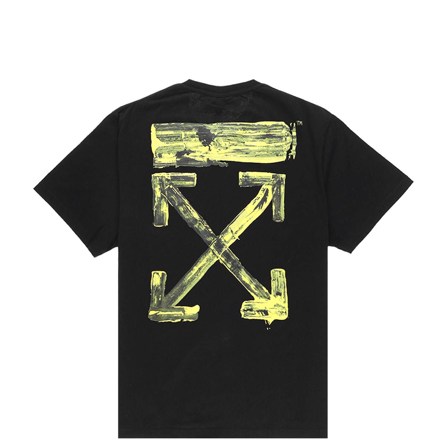 OffWhite Acrylic Arrows Oversized TShirt Black Garmentory