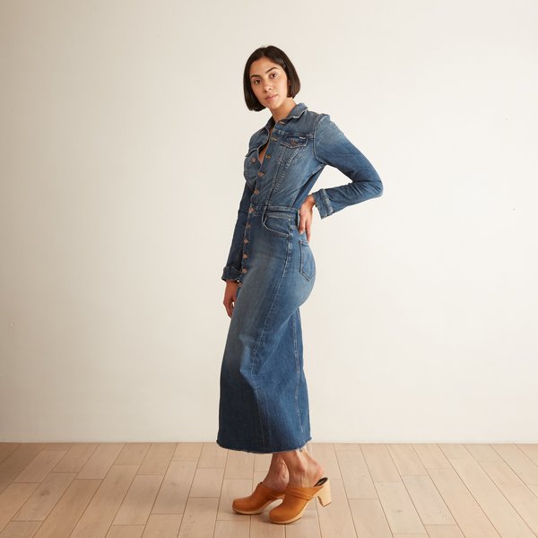 Mother Denim The Cover Up Jeans - Just One Sip