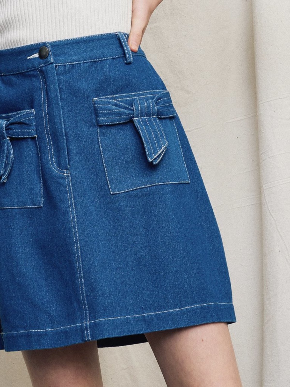 Ryder Luca Denim Skirt - Image 2 of 4
