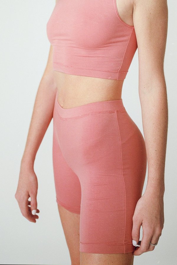 Mary Young Sample Ferris Short - Rose