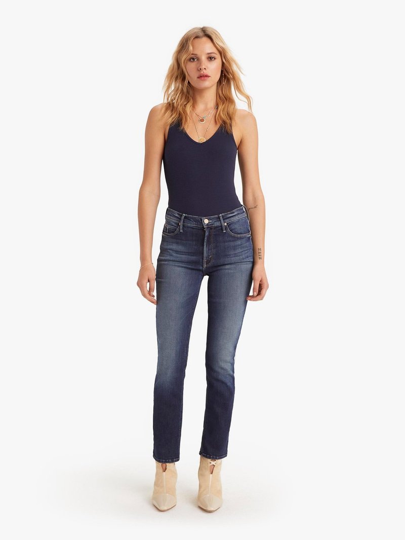 Mother Denim The Mid Rise Dazzler Ankle Jeans - On The Edge